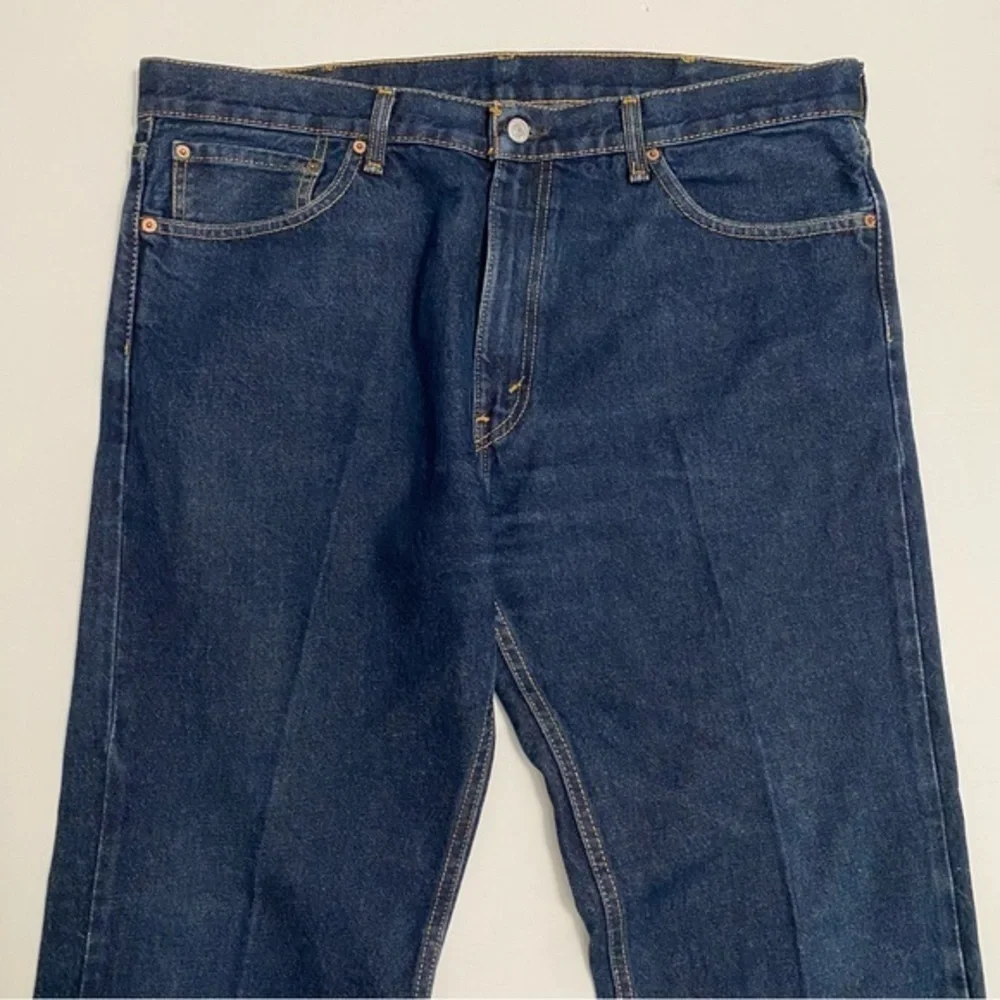 Levi's Men's 505 Straight Leg Denim Blue Jeans 38x29